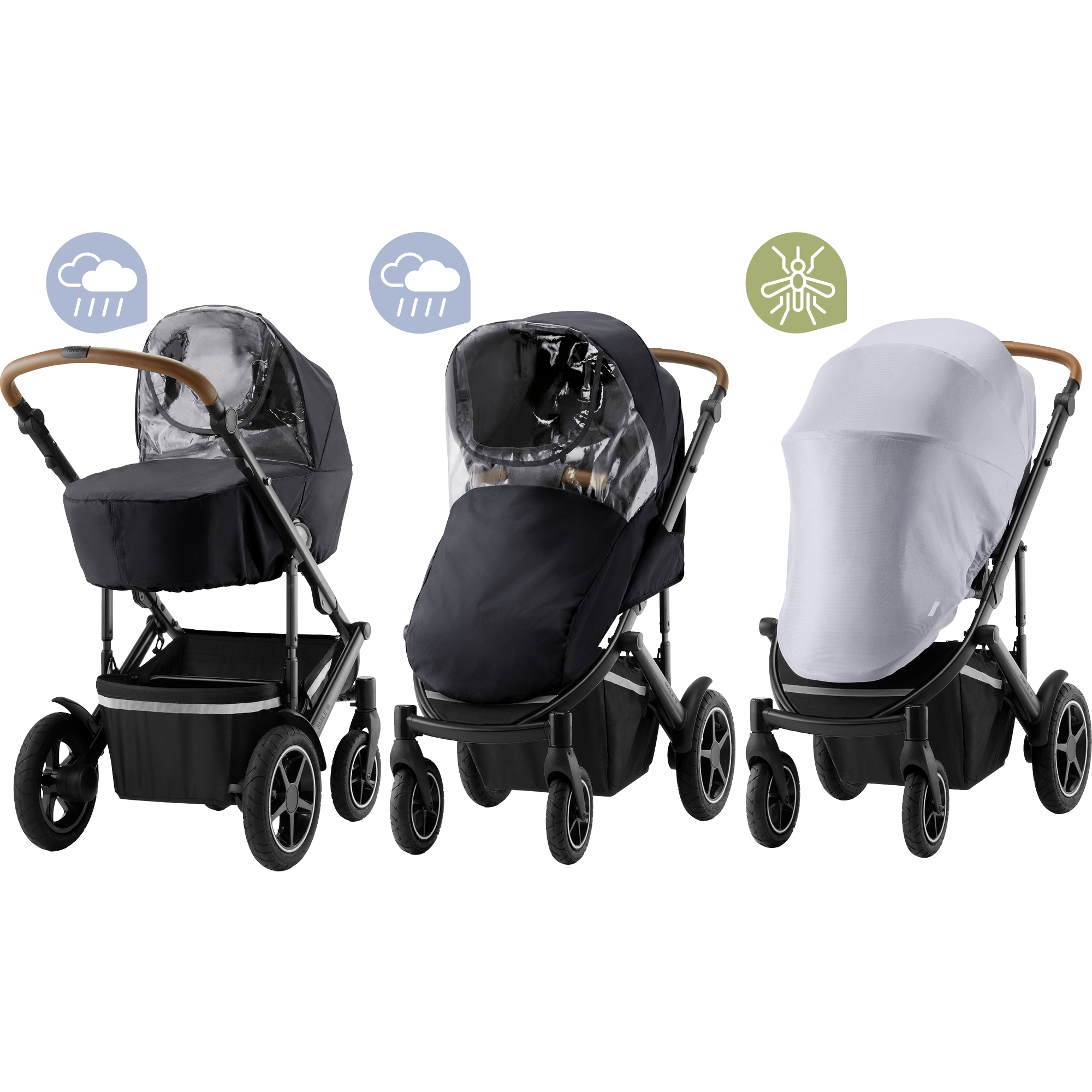 britax romer holiday pushchair raincover