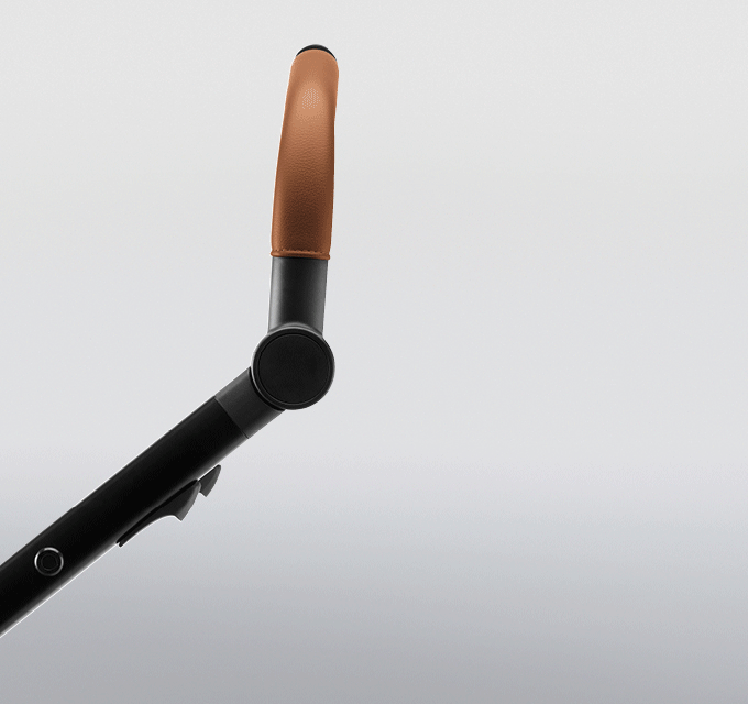 Vilken barnvagn | Handtag som kan justeras i höjd